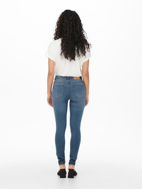 JDY Tulga High Waist Skinny Denim - Borderland Muff