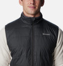 Columbia Mens Basin Butte Full Zip Microfleece With Omni-Heat Reflective Technology -STONE - Borderland Muff