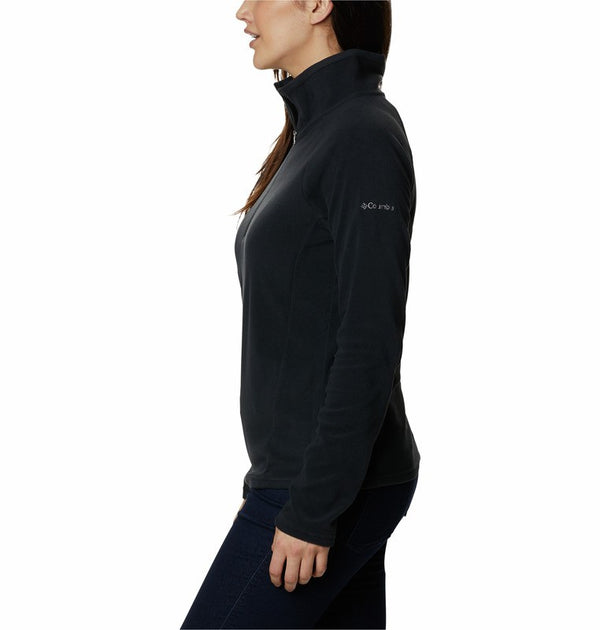 Columbia Ladies Glacial IV Half Zip Fleece-BLACK - Borderland Muff