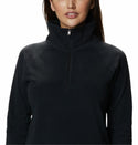 Columbia Ladies Glacial IV Half Zip Fleece-BLACK - Borderland Muff