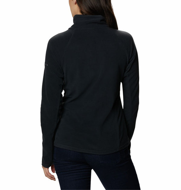 Columbia Ladies Glacial IV Half Zip Fleece-BLACK - Borderland Muff