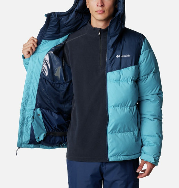Columbia Mens Iceline Ridge Insulated Jacket-NAVY - Borderland Muff
