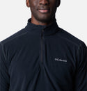 Columbia Mens Klamath Half Zip Fleece-BLACK - Borderland Muff