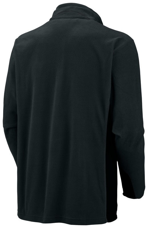 Columbia Mens Klamath Half Zip Fleece-BLACK - Borderland Muff