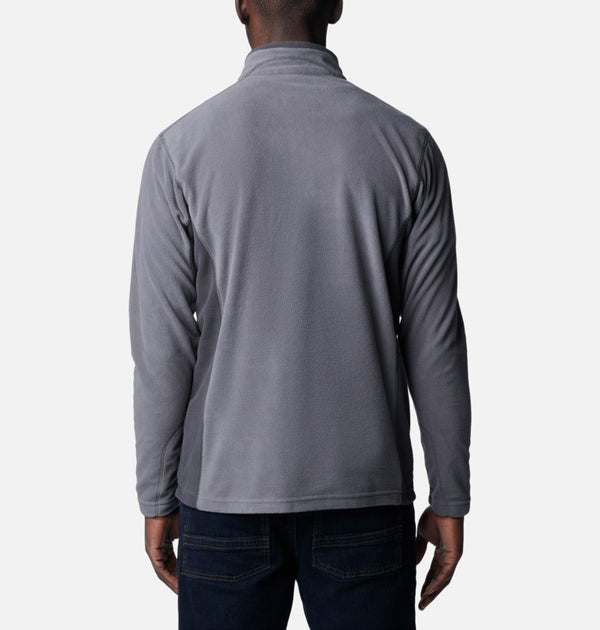 Columbia Mens Klamath Half Zip Fleece-GREY - Borderland Muff