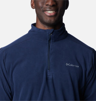 Columbia Mens Klamath Half Zip Fleece-NAVY - Borderland Muff