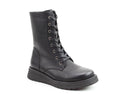 Heavenly Feet Ladies Vegan Friendly Boot Martina 4-BLACK - Borderland Muff