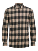 Jack & Jones Buffalo Check Shirt-CROCKERY - Borderland Muff