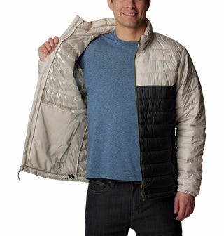 Columbia Mens Powder Lite Insulated Jacket-STONE - Borderland Muff