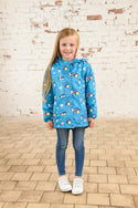 Lighthouse Girls Freya Padded Waterproof Jacket-TEAL - Borderland Muff