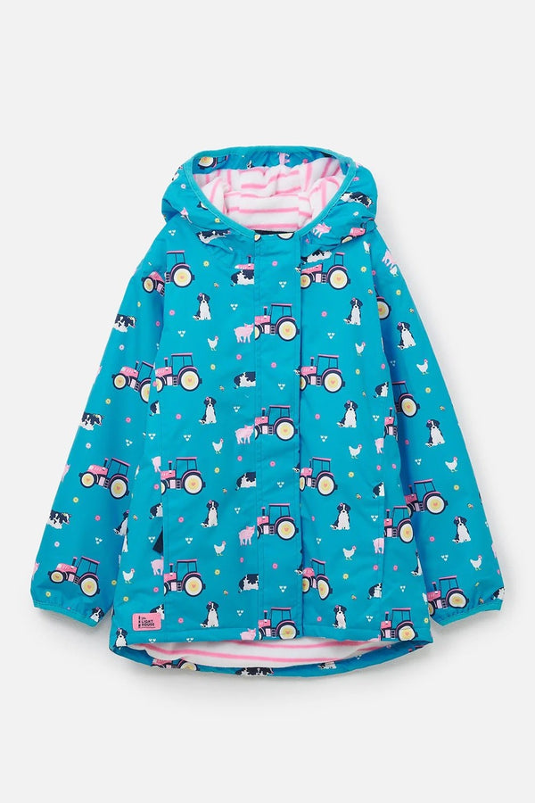 Lighthouse Girls Freya Padded Waterproof Jacket-TEAL - Borderland Muff