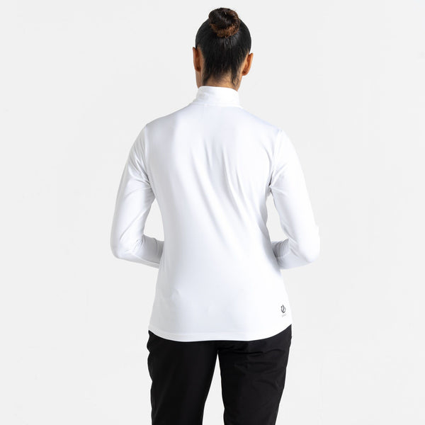 Dare2b Ladies Lowline II Stretch Top -WHITE - Borderland Muff
