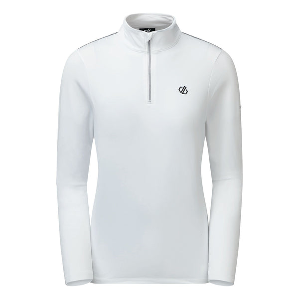Dare2b Ladies Lowline II Stretch Top -WHITE - Borderland Muff