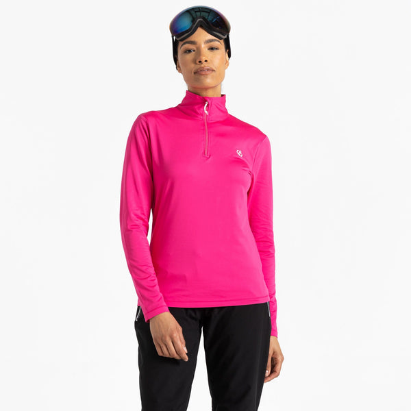 Dare2b Ladies Lowline II Stretch Top -PINK - Borderland Muff