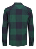 Jack & Jones Owen Long Sleeve Check Comfort Shirt-TREKKING - Borderland Muff