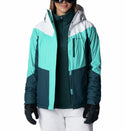 Columbia Ladies Rosie Run Ski Jacket-AQUA - Borderland Muff