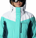 Columbia Ladies Rosie Run Ski Jacket-AQUA - Borderland Muff