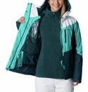Columbia Ladies Rosie Run Ski Jacket-AQUA - Borderland Muff