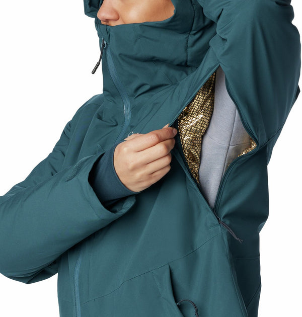 Columbia Ladies Explorers Edge Jacket-NIGHT - Borderland Muff