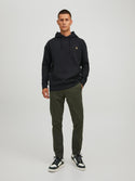 Jack & Jones Star Hoody-BLACK - Borderland Muff