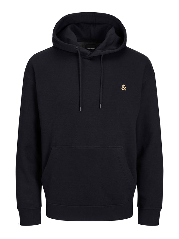 Jack & Jones Star Hoody-BLACK - Borderland Muff