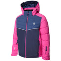 Dare2b Kids Cheerful Waterproof  Ski Jacket-RASPBERRY - Borderland Muff