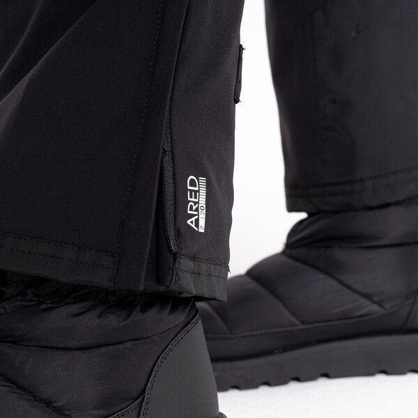 Dare2b Ladies Effused Short Leg Waterproof Salopettes-BLACK - Borderland Muff