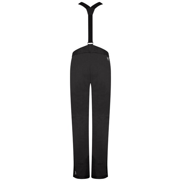 Dare2b Ladies Effused Short Leg Waterproof Salopettes-BLACK - Borderland Muff