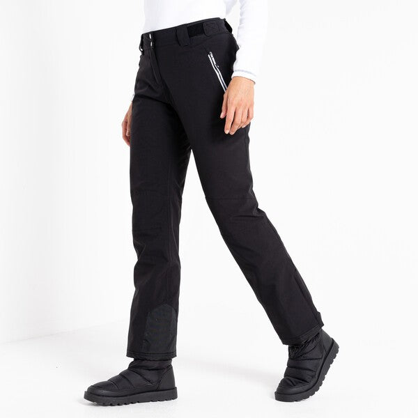 Dare2b Ladies Effused Short Leg Waterproof Salopettes-BLACK - Borderland Muff