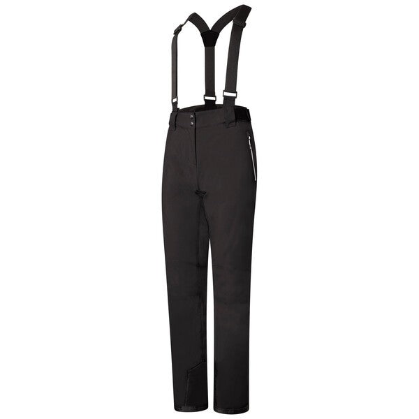 Dare2b Ladies Effused Short Leg Waterproof Salopettes-BLACK - Borderland Muff