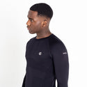 Dare2b Mens Zone In Long Sleeved Base Layer -BLACK - Borderland Muff