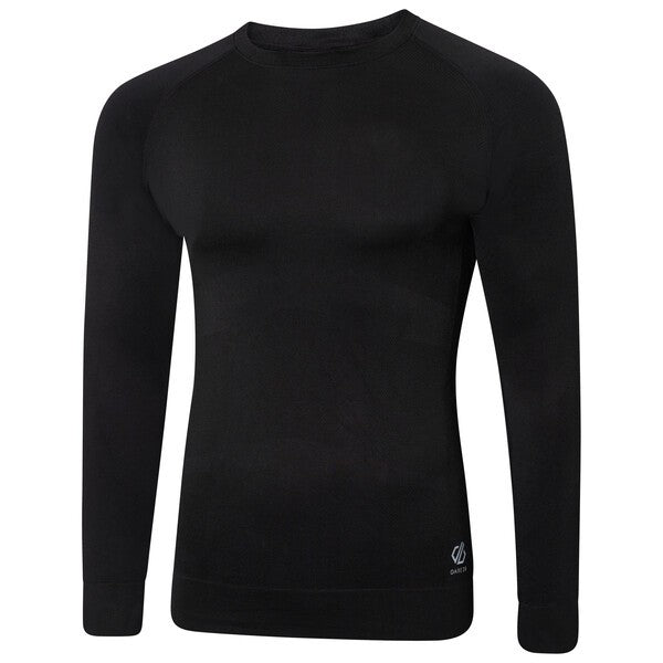 Dare2b Mens Zone In Long Sleeved Base Layer -BLACK - Borderland Muff
