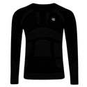 Dare2b Mens In The Zone Long Sleeved Base Layer Top-BLACK - Borderland Muff
