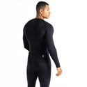 Dare2b Mens In The Zone Long Sleeved Base Layer Top-BLACK