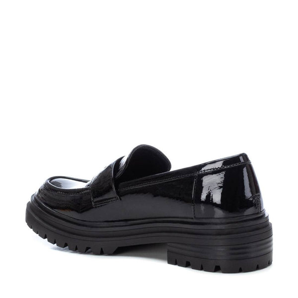 XTI 142001 Ladies Loafers-BLACK - Borderland Muff