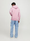 Jack & Jones JORVESTERBRO Hooded Sweatshirt-PINK - Borderland Muff