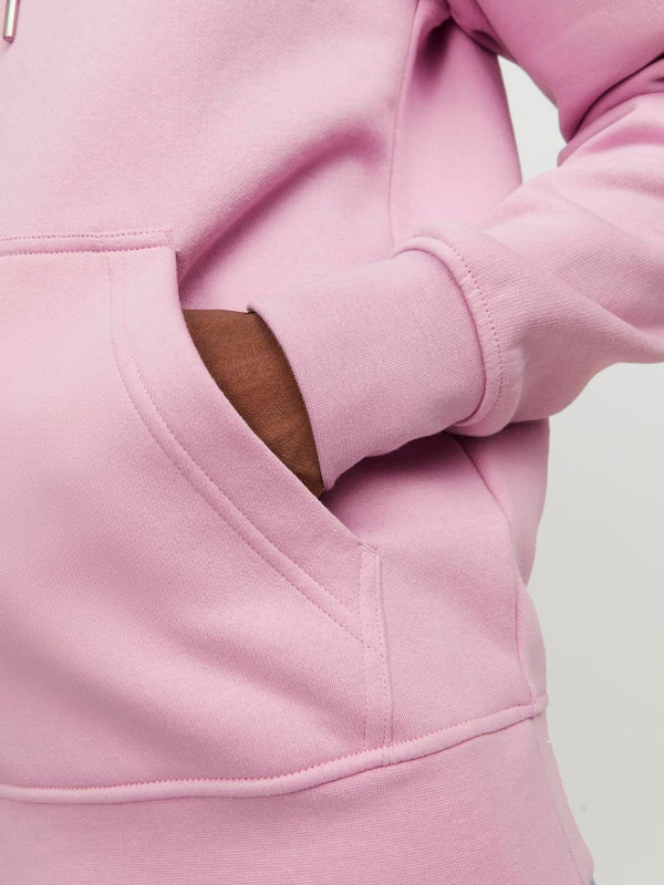 Jack & Jones JORVESTERBRO Hooded Sweatshirt-PINK - Borderland Muff