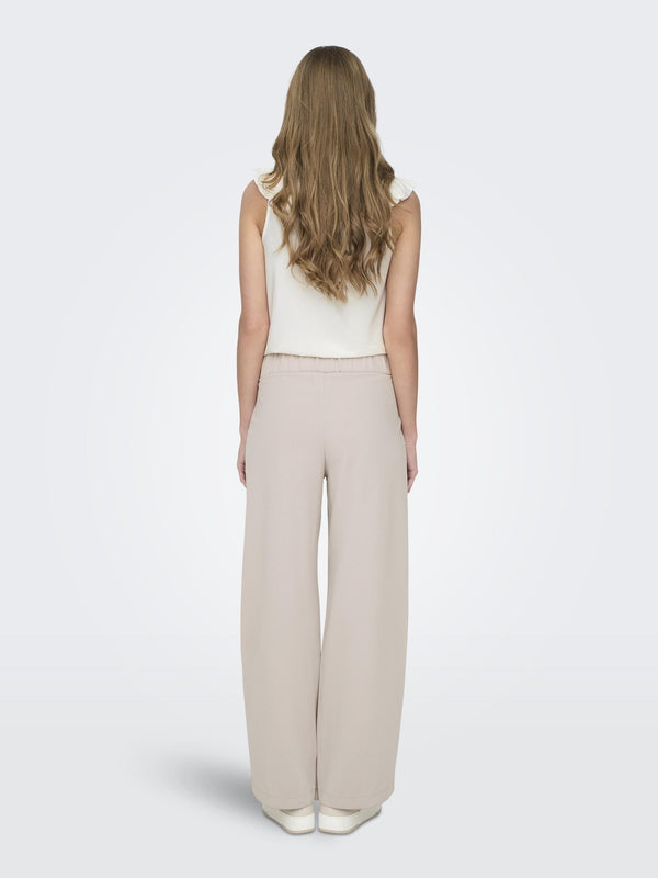 JDY Geggo Wide Leg Elasticated Waist Trousers - Borderland Muff