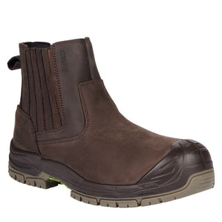 Apache Wabana Water Resistant Dealer Work Boot-BROWN