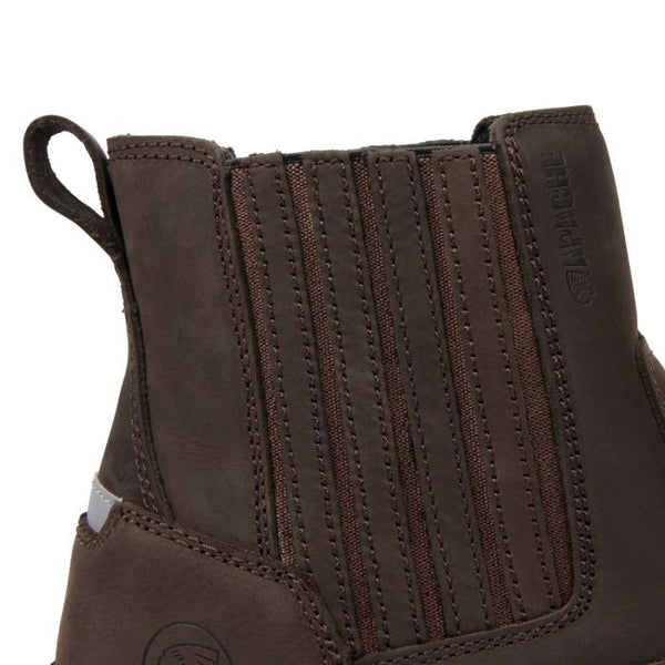 Apache Wabana Water Resistant Dealer Work Boot-BROWN - Borderland Muff