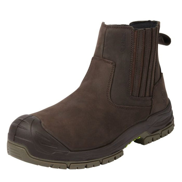 Apache Wabana Water Resistant Dealer Work Boot-BROWN - Borderland Muff