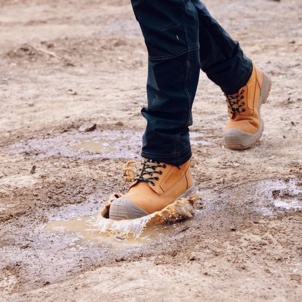 Apache Thompson Waterproof Breathable Work Boot-WHEAT - Borderland Muff
