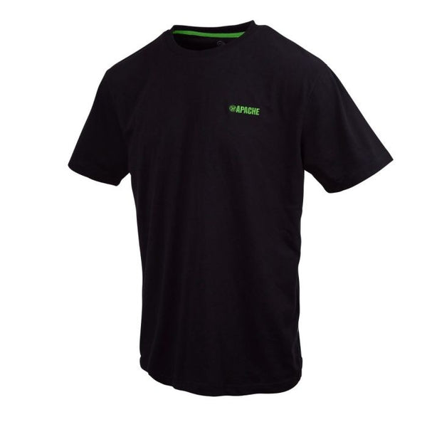 Apache Mens Delta Short Sleeve Work Tee-BLACK - Borderland Muff