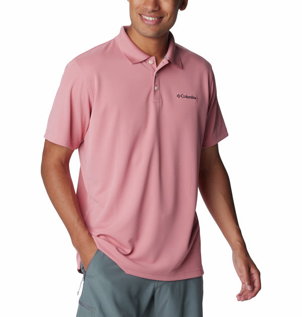 Columbia Utilizer Omni-Wick™ Short Sleeve Polo-PINK - Borderland Muff