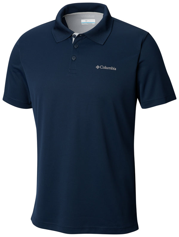 Columbia Utilizer Omni-Wick™ Short Sleeve Polo-NAVY - Borderland Muff
