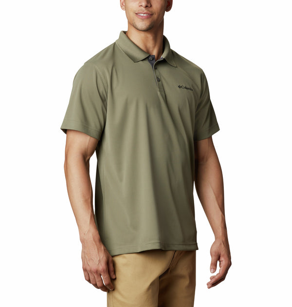 Columbia Utilizer Omni-Wick™ Short Sleeve Polo-STONE GREEN - Borderland Muff
