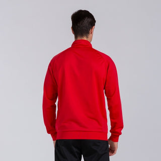 JOMA Gala Full Zip Sweatshirt-RED - Borderland Muff