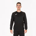 JOMA Cairo II Crew Neck Sweatshirt Adults-BLACK - Borderland Muff