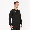 JOMA Cairo II Crew Neck Sweatshirt Adults-BLACK - Borderland Muff