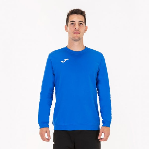 JOMA Cairo II Crew Neck Sweatshirt Adults-ROYAL BLUE - Borderland Muff